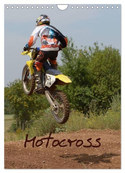 Motocross Terminplaner (Wandkalender 2027 DIN A4 hoch), CALVENDO Monatskalender