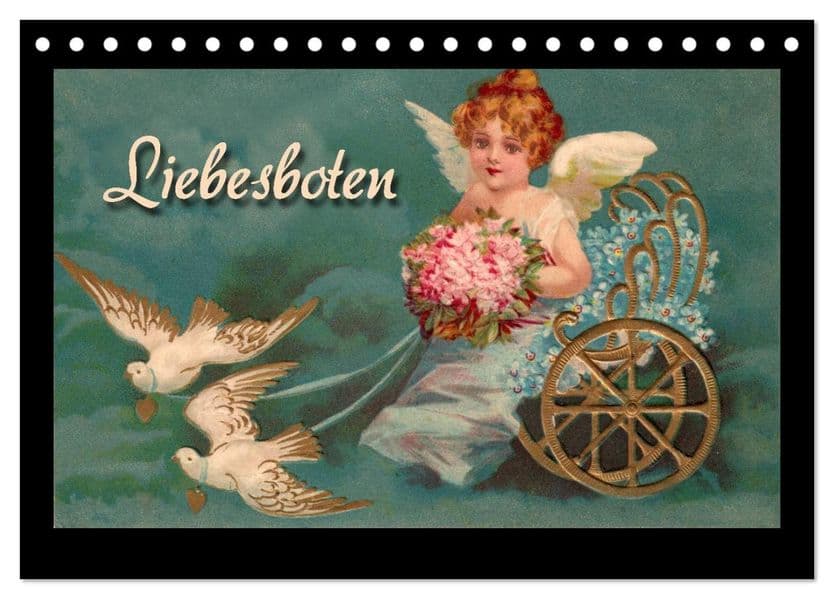 Liebesboten (Tischkalender 2027 DIN A5 quer), CALVENDO Monatskalender