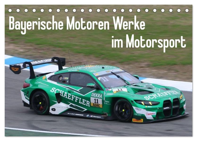 Bayerische Motoren Werke im Motorsport (Tischkalender 2027 DIN A5 quer), CALVENDO Monatskalender