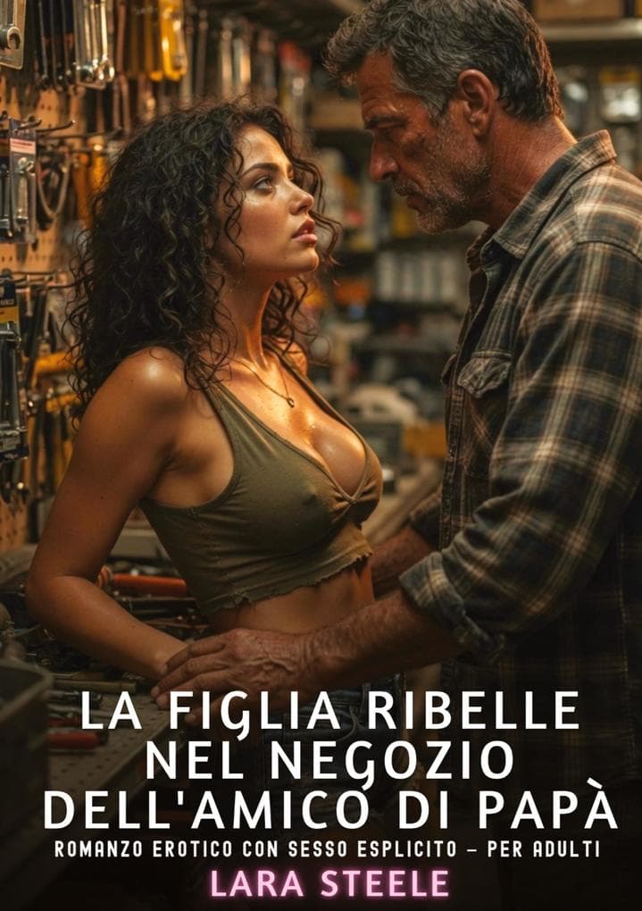 La figlia ribelle nel negozio dell'amico di papà
