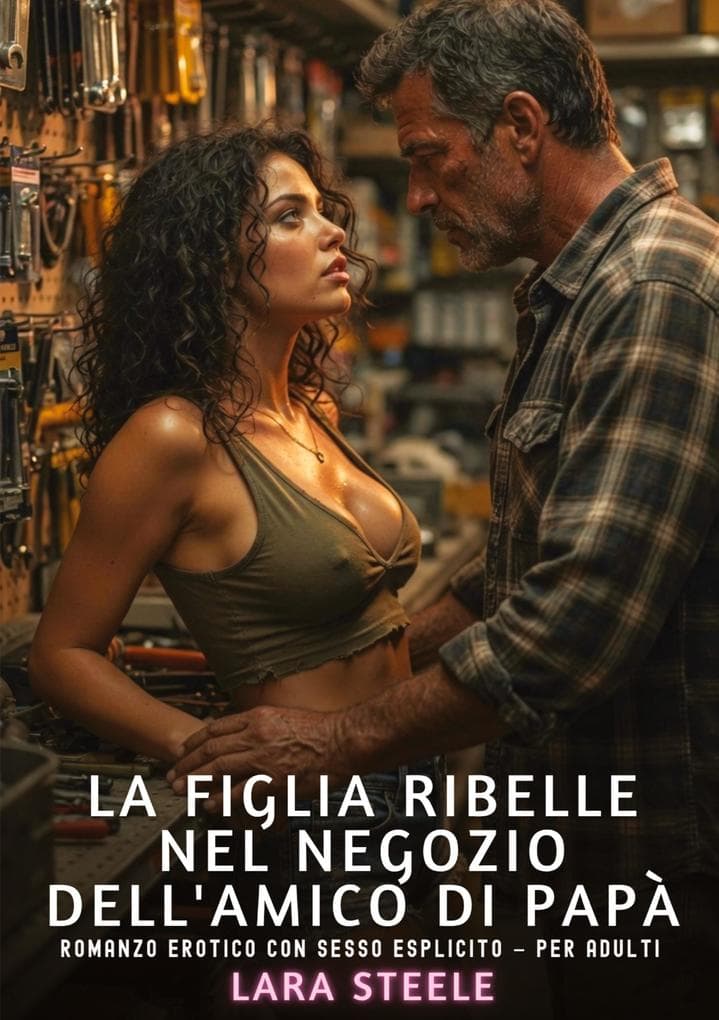 La figlia ribelle nel negozio dell'amico di papà