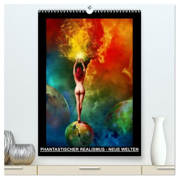 PHANTASTISCHER REALISMUS - NEUE WELTEN (hochwertiger Premium Wandkalender 2027 DIN A2 hoch), Kunstdruck in Hochglanz: Die Welt der Phantasie - Surreale Bildkompositionen