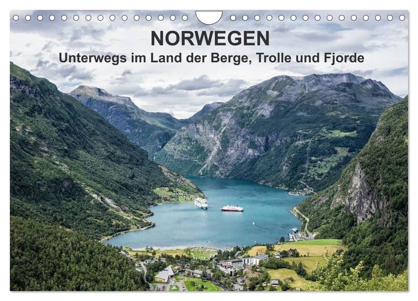 Norwegen - Unterwegs im Land der Berge, Trolle und Fjorde (Wandkalender 2027 DIN A4 quer), CALVENDO Monatskalender