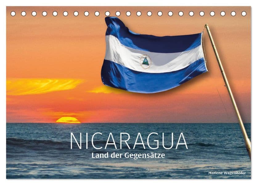 Nicaragua - Land der Gegensätze (Tischkalender 2027 DIN A5 quer), CALVENDO Monatskalender