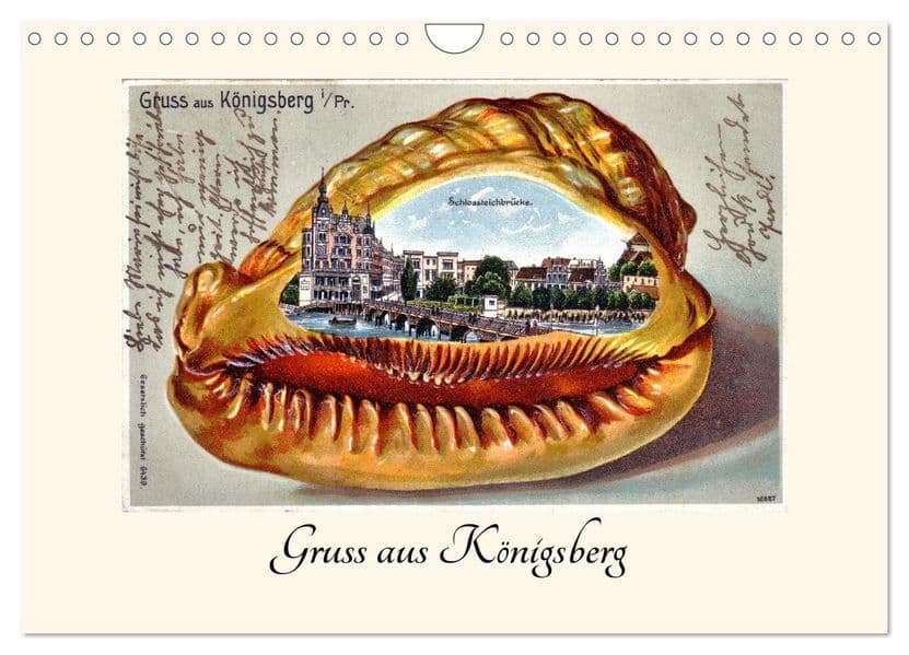 Gruss aus Königsberg (Wandkalender 2027 DIN A4 quer), CALVENDO Monatskalender
