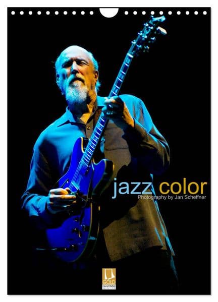 jazz color (Wandkalender 2027 DIN A4 hoch), CALVENDO Monatskalender