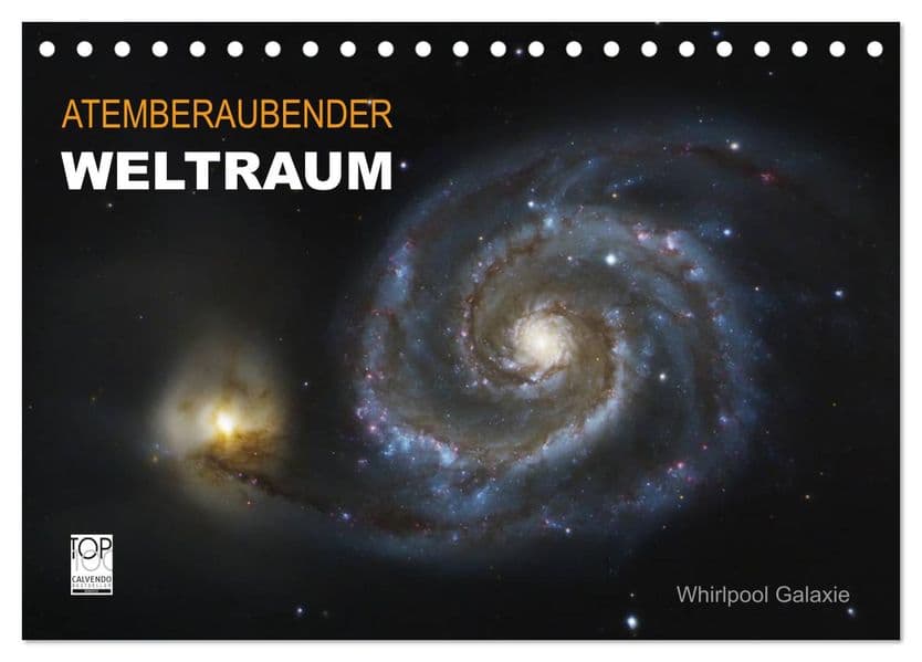 Atemberaubender Weltraum (Tischkalender 2027 DIN A5 quer), CALVENDO Monatskalender