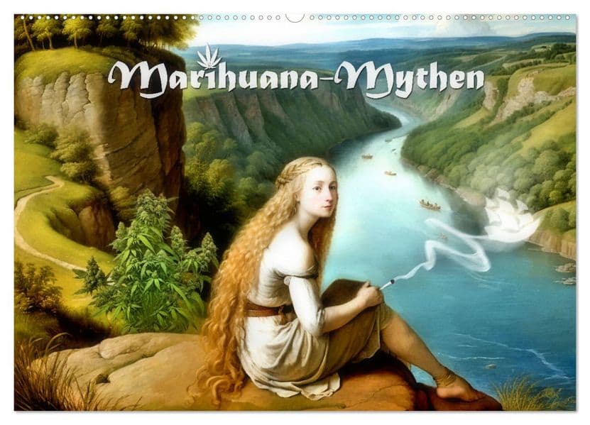 Marihuana-Mythen (Wandkalender 2027 DIN A2 quer), CALVENDO Monatskalender