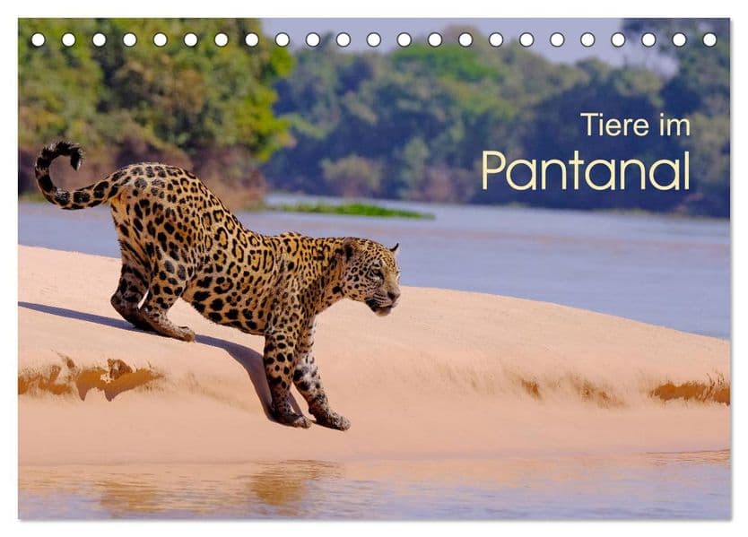 Tiere im Pantanal - Viaje (Tischkalender 2027 DIN A5 quer), CALVENDO Monatskalender