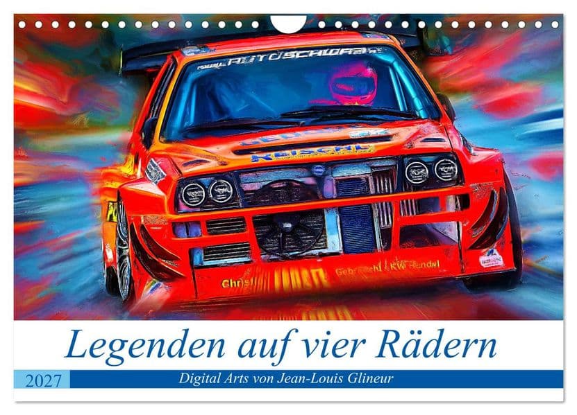 Legenden auf vier Rädern (Wandkalender 2027 DIN A4 quer), CALVENDO Monatskalender