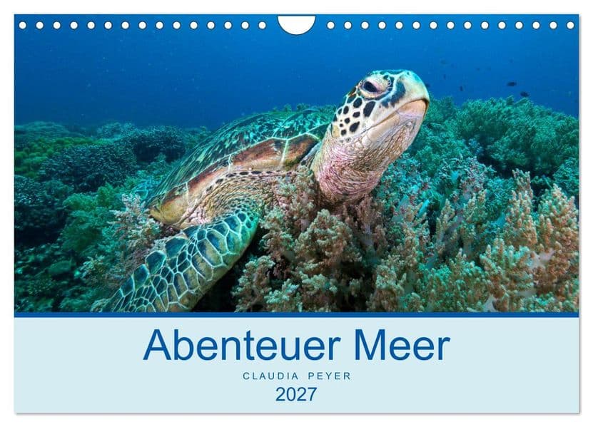 Abenteuer Unterwasser (Wandkalender 2027 DIN A4 quer), CALVENDO Monatskalender