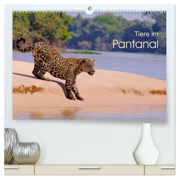 Tiere im Pantanal - Viaje (hochwertiger Premium Wandkalender 2027 DIN A2 quer), Kunstdruck in Hochglanz