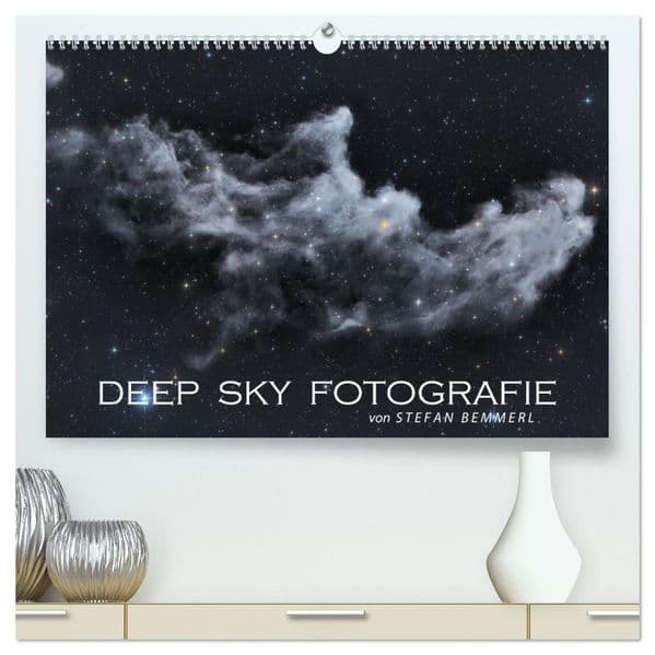 Deep-Sky Fotografie (hochwertiger Premium Wandkalender 2027 DIN A2 quer), Kunstdruck in Hochglanz: Faszinierende Aufnahmen durchs Teleskop von den Tiefen des Universums
