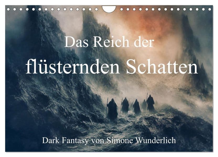 Das Reich der flüsternden Schatten (Wandkalender 2027 DIN A4 quer), CALVENDO Monatskalender: Dunkle Fantasy