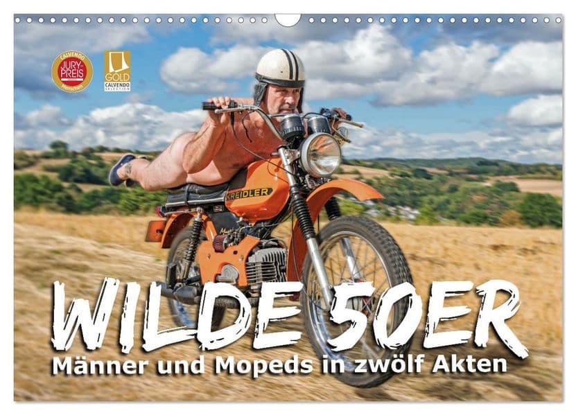 Wilde50er (Wandkalender 2027 DIN A3 quer), CALVENDO Monatskalender: Zeitlose Eleganz - Ein ästhetischer Blickfang und auch ein Statement für Humor und Selbstakzeptanz.