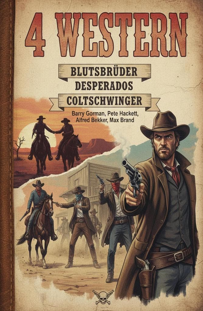 Blutsbrüder, Desperados, Coltschwinger: 4 Western