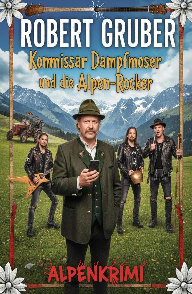 Kommissar Dampfmoser und die Alpen-Rocker: Alpenkrimi: Kommissar Dampfmoser ermittelt 24