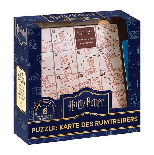 Harry Potter - Puzzle: Die Karte des Rumtreibers
