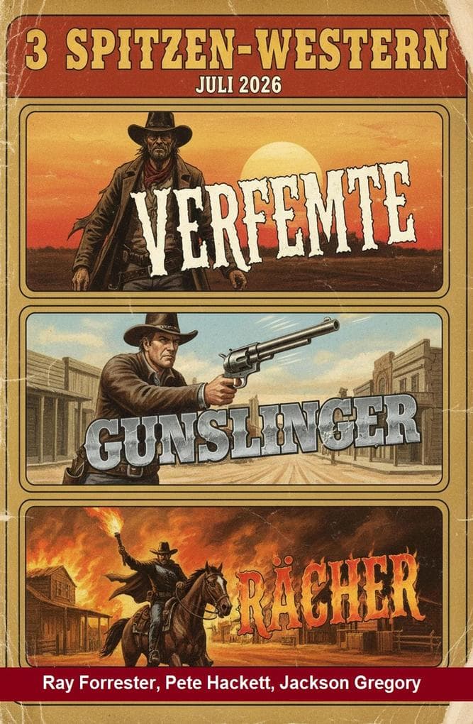 3 Spitzen-Western Juli 2026: Verfemte, Gunslinger, Rächer