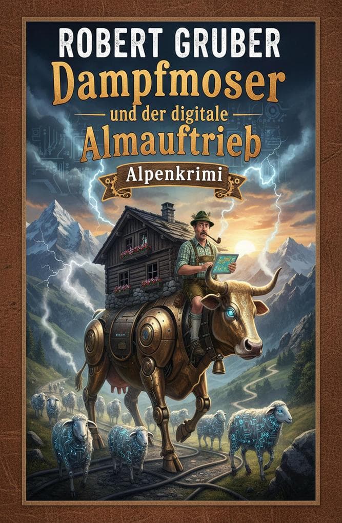 Dampfmoser und der digitale Almauftrieb: Alpenkrimi: Kommissar Dampfmoser ermittelt 25