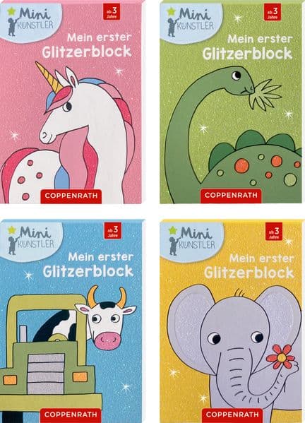 Meine ersten Glitzerbilder