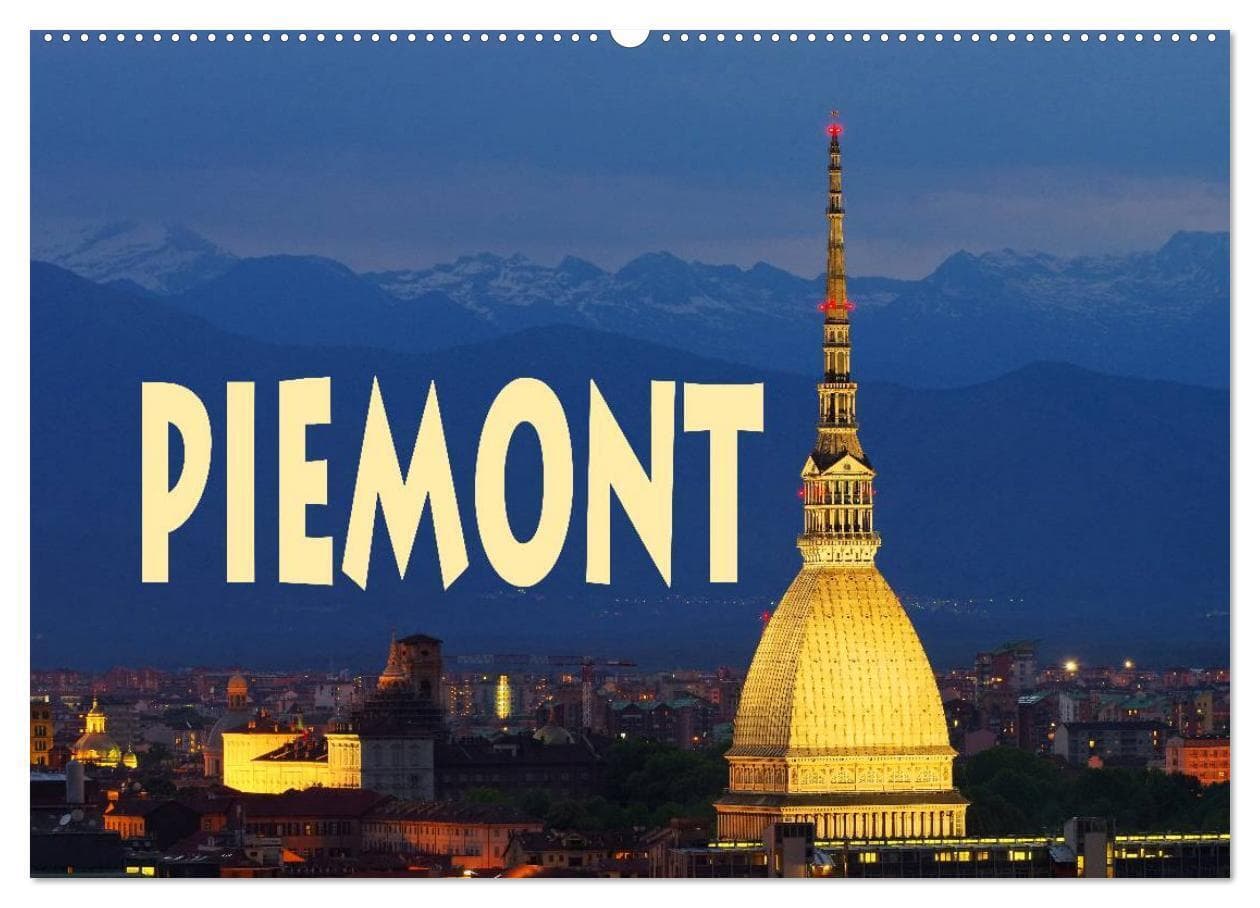 Piemont (Wandkalender 2027 DIN A2 quer), CALVENDO Monatskalender