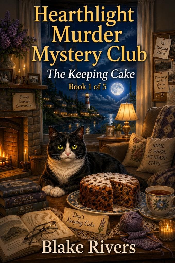 Hearthlight Murder Mystery Club: The Keeping Cake (Book 1 of 5)