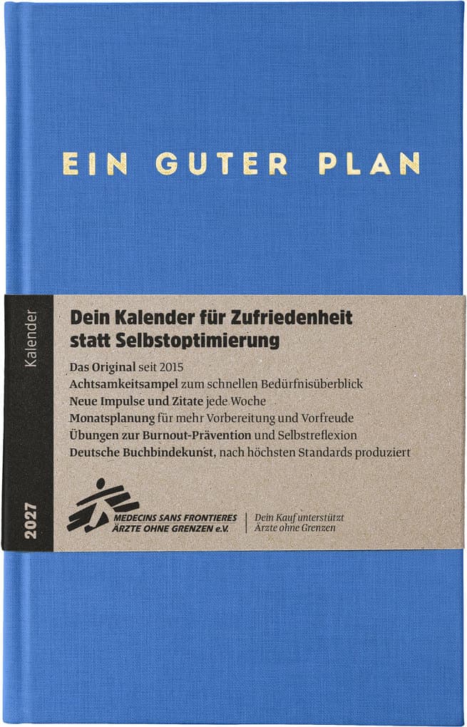 Ein guter Plan 2027 Himmelblau