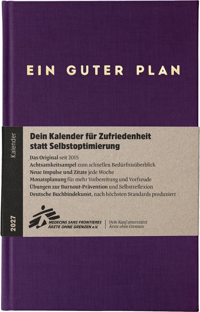 Ein guter Plan 2027 Violett