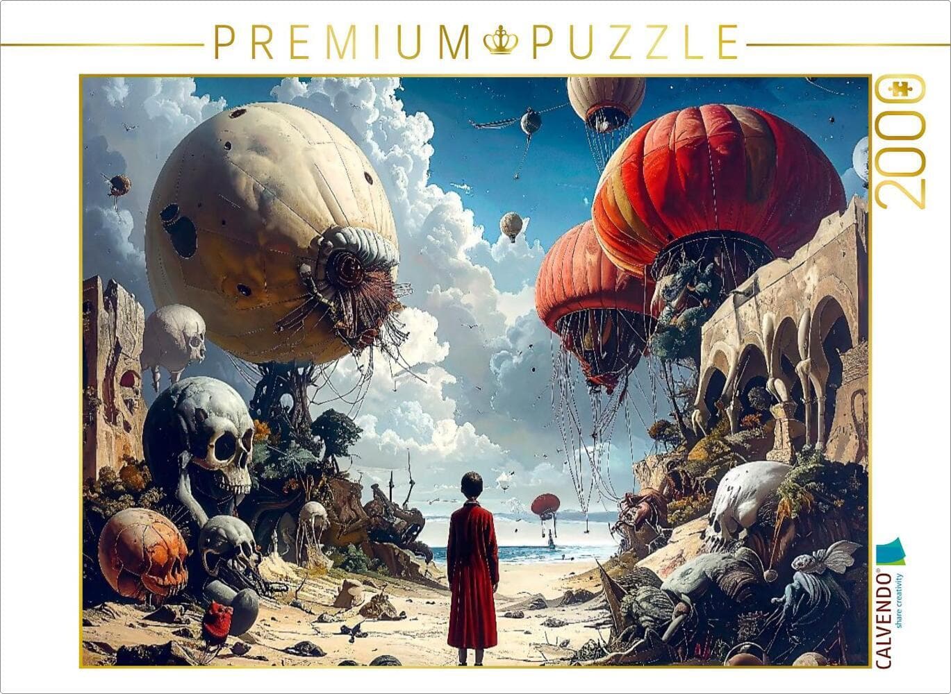 CALVENDO Puzzle Echo der Vergänglichkeit | 2000 Teile Lege-Größe 90x67cm Foto-Puzzle für glückliche Stunden