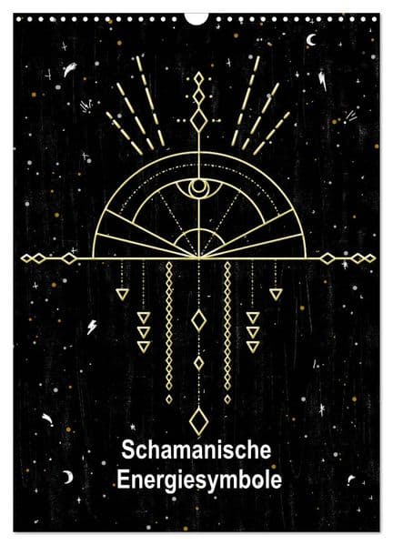 Schamanische Energiesymbole (Wandkalender 2027 DIN A3 hoch), CALVENDO Monatskalender