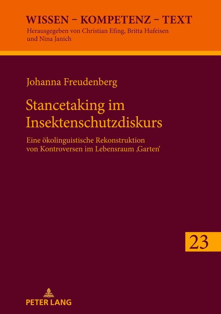 Stancetaking im Insektenschutzdiskurs