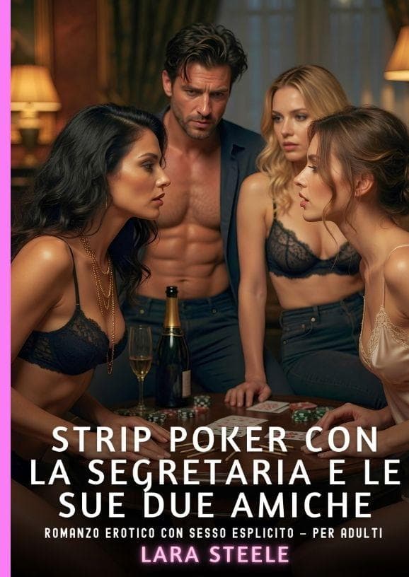 Strip poker con la segretaria e le sue due amiche