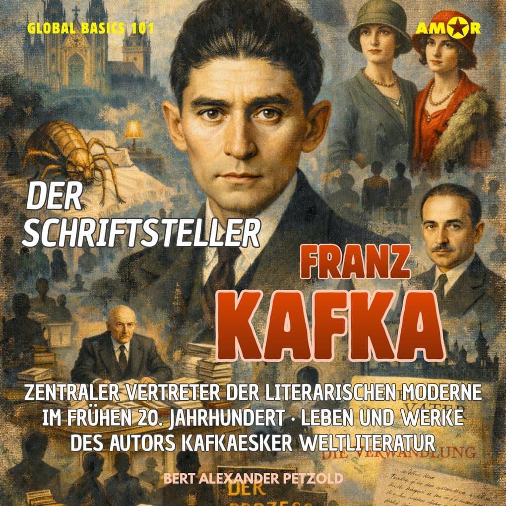Der Schriftsteller Franz Kafka - Zentraler Vertreter der literarischen Moderne im frühen 20. Jahrhundert - Leben und Werke des Autors von Weltliteratur