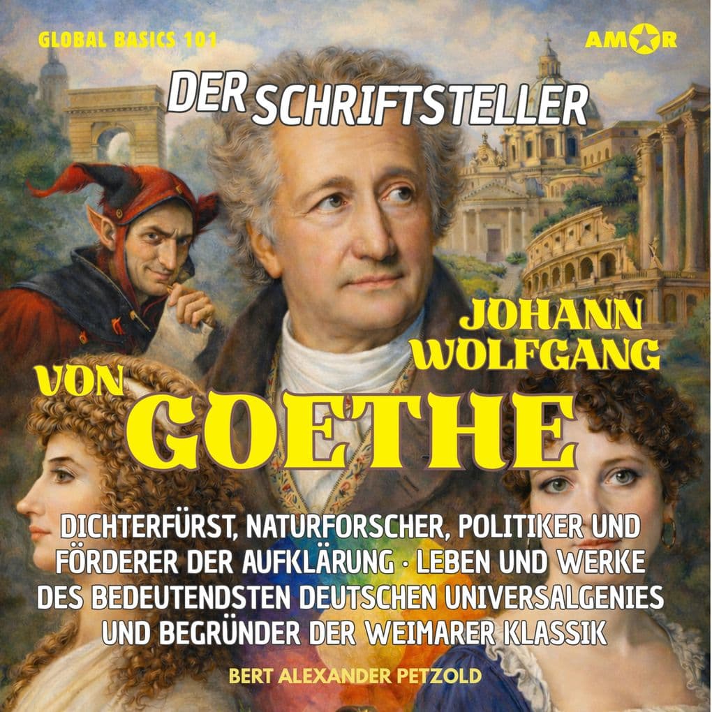 Der Schriftsteller Johann Wolfgang von Goethe - Dichterfürst, Naturforscher, Politiker und Förderer der Aufklärung - Leben und Werke des Universalgenies