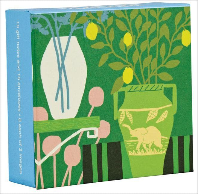 Modern Botanicals Mini FlipTop Notecards
