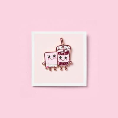 EVERY CUP HAS A STORY Pin
