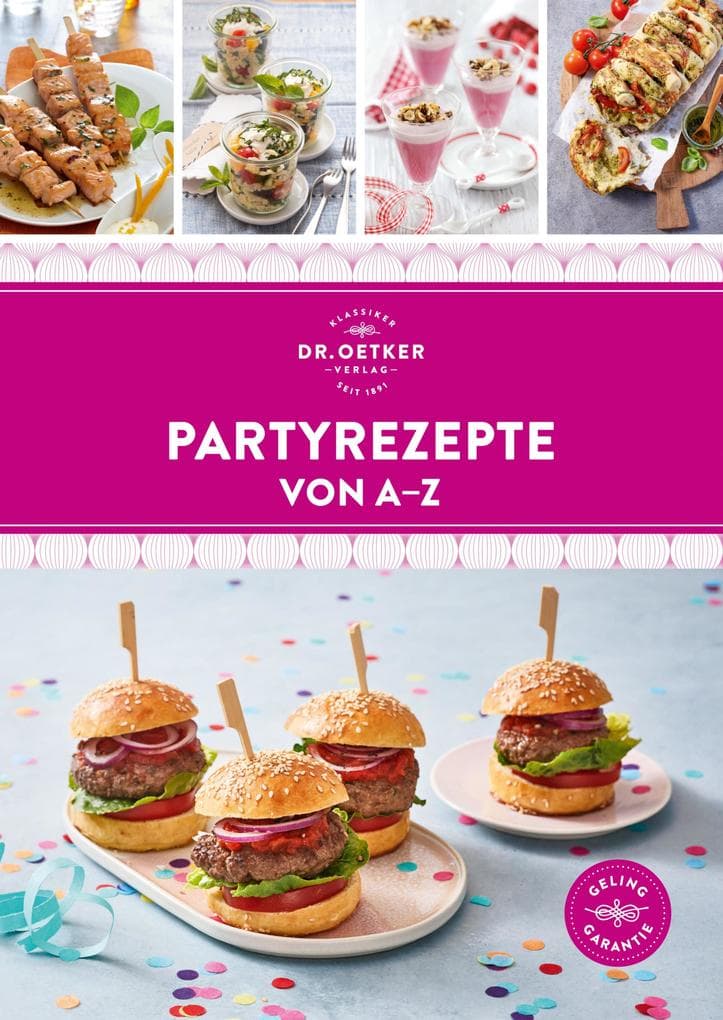 Partyrezepte von A-Z