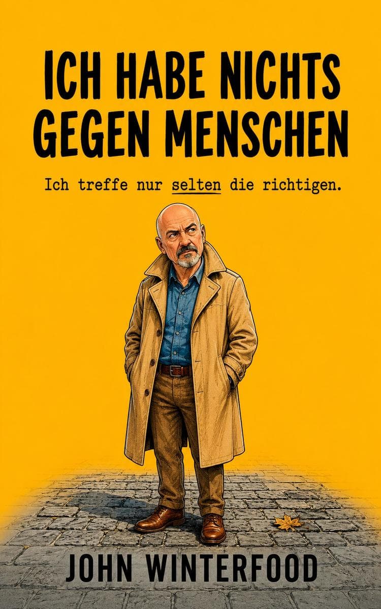 Ich habe nichts gegen Menschen - Ich treffe nur selten die richtigen.