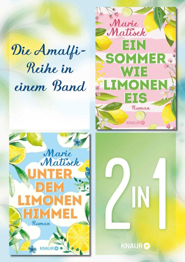 Die Amalfi-Reihe Band 1 & 2. Liebesroman-Bundle mit Italien-Urlaubs-Feeling