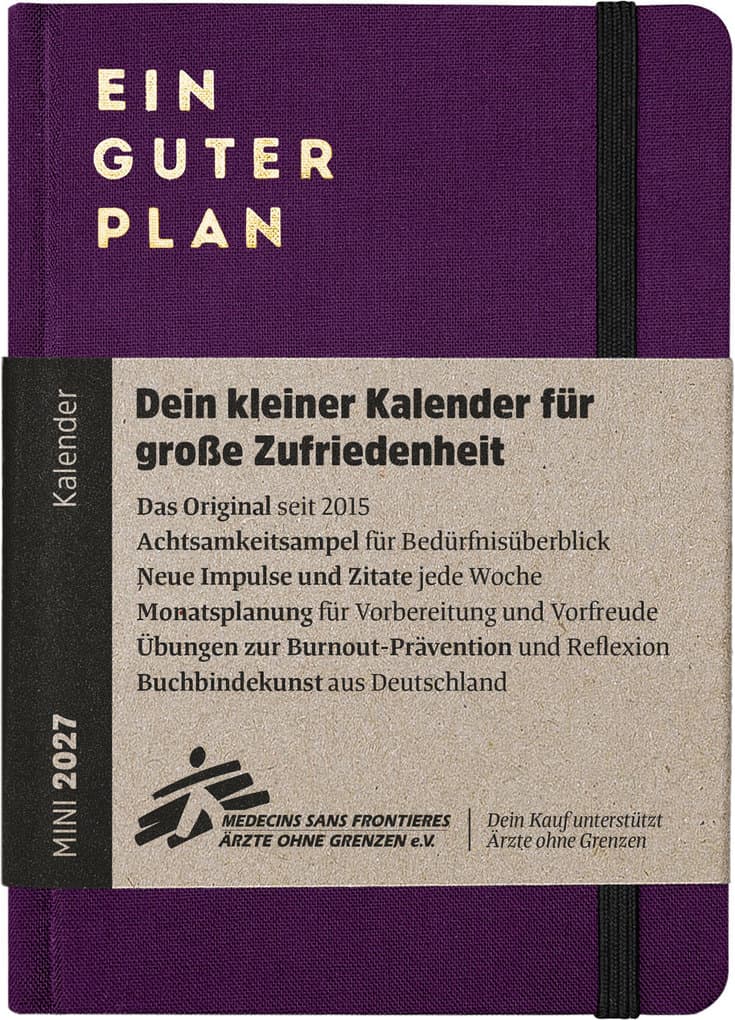 Ein guter Plan Mini 2027 Violett