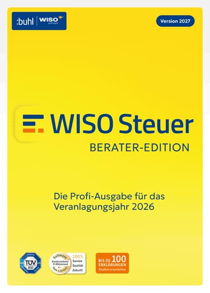 WISO Steuer 2027 Berater