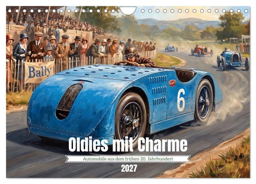 Oldies mit Charme (Wandkalender 2027 DIN A4 quer), CALVENDO Monatskalender