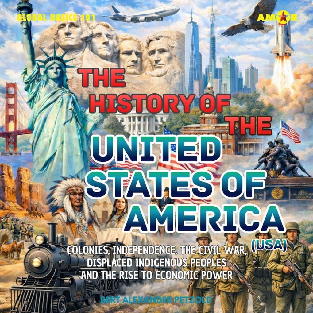 The History of the United States of America (USA) - Colonies, Independence, the Civil War, Displaced Indigenous Peoples and the Rise to Economic Power