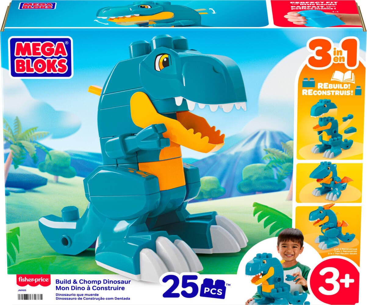 MEGA BLOKS Bau- und Beiß-Dino.JMK85