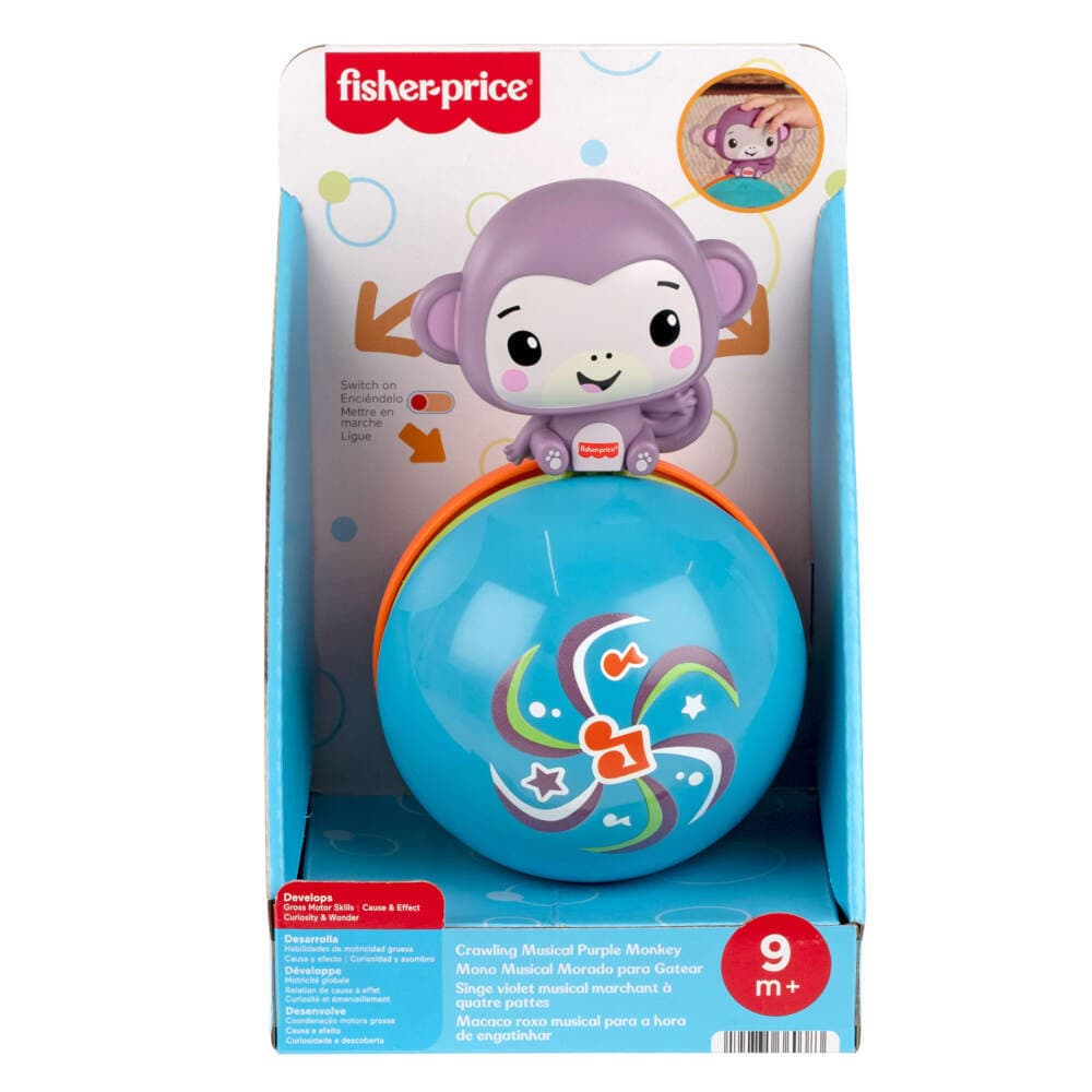 Fisher-Price Crawl & Go Monkey.JLB95