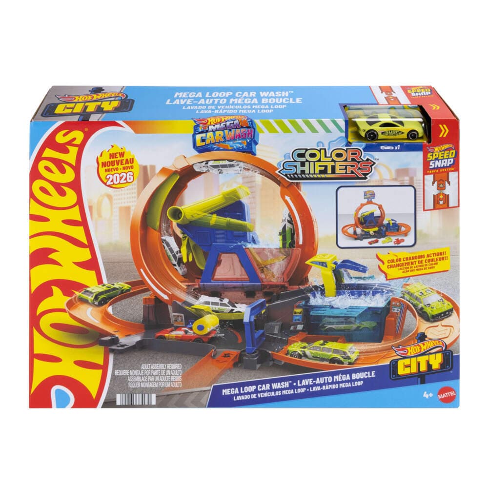 Hot Wheels Mega Loop Waschanlage.JHL97