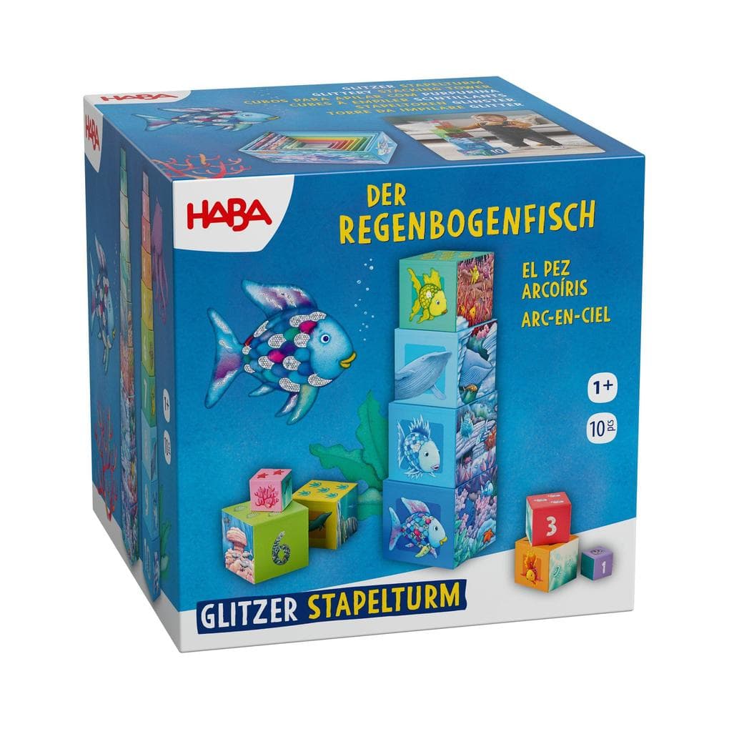 Stapelturm Glitzer Der Regenbogenfisch