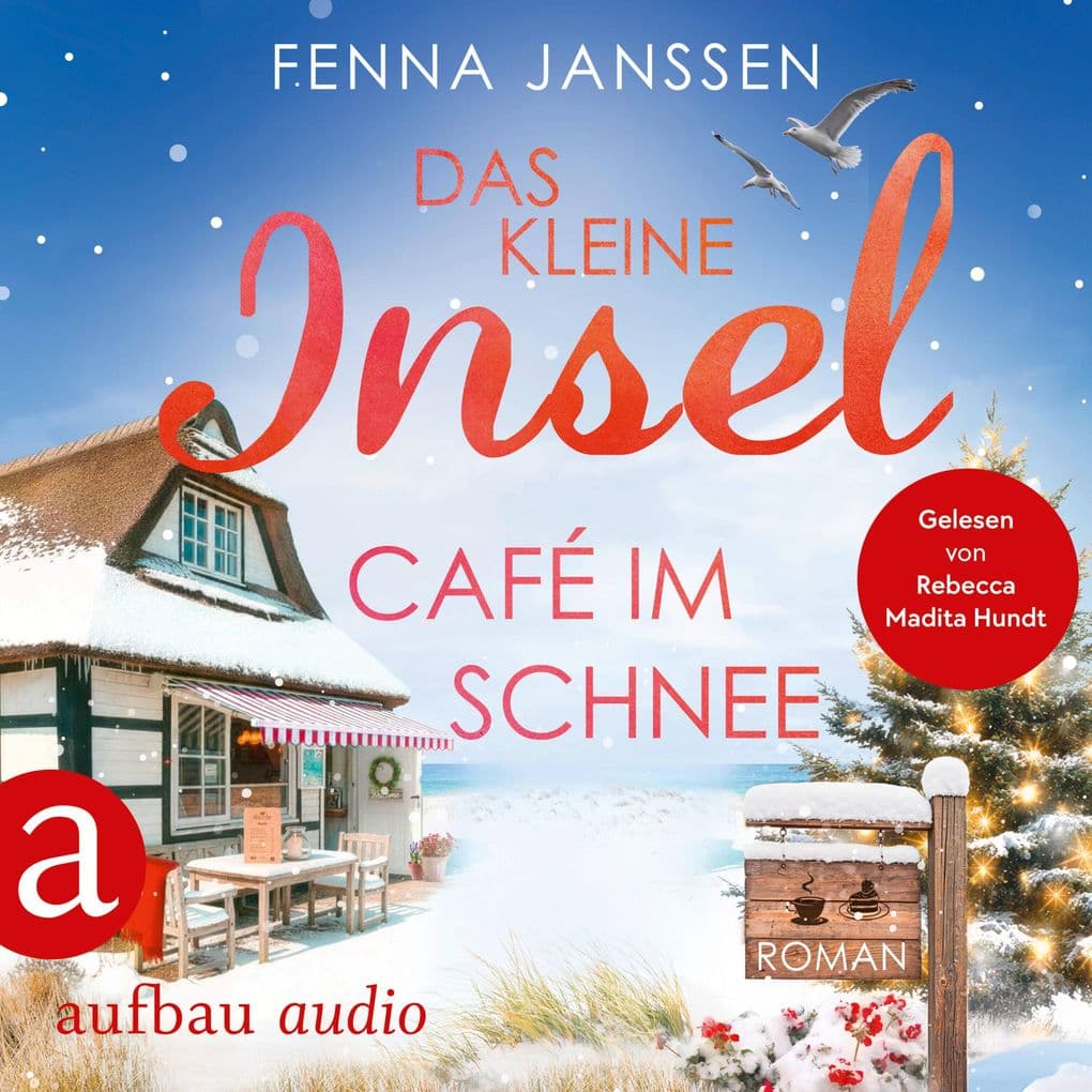 Das kleine Inselcafé im Schnee