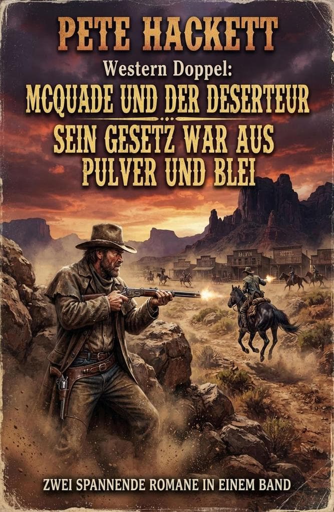 Western Doppel: McQuade und der Deserteur / Sein Gesetz war aus Pulver und Blei